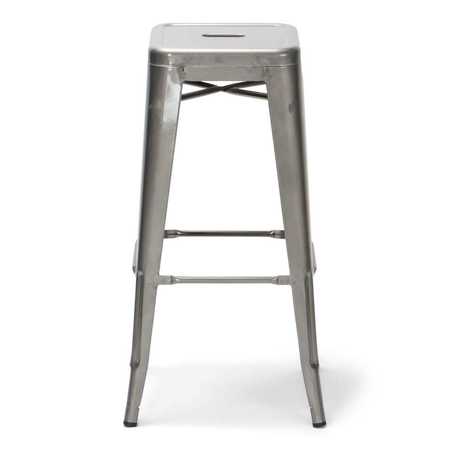 Atlas Commercial Products Titan Series™ Industrial Metal Bar Stool, Clear Coat MBS9CC